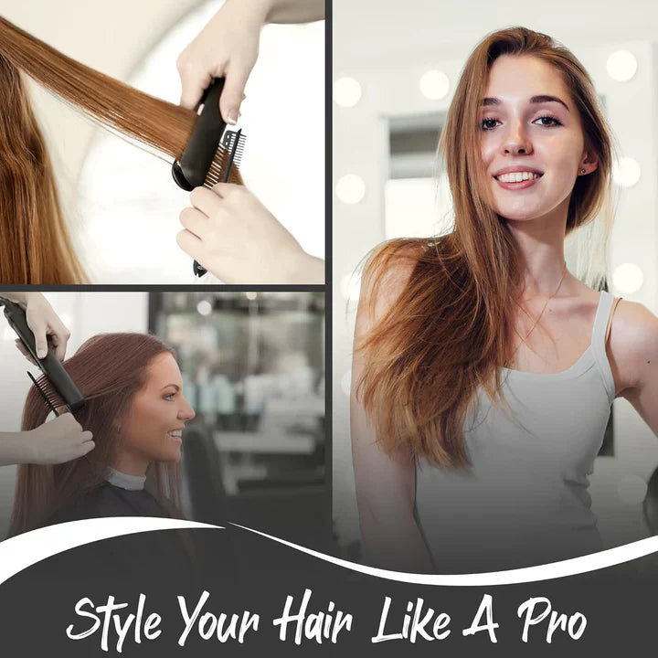 BowLift | Smoothing Brush – Warm Air Comb for Effortless Hair Styling