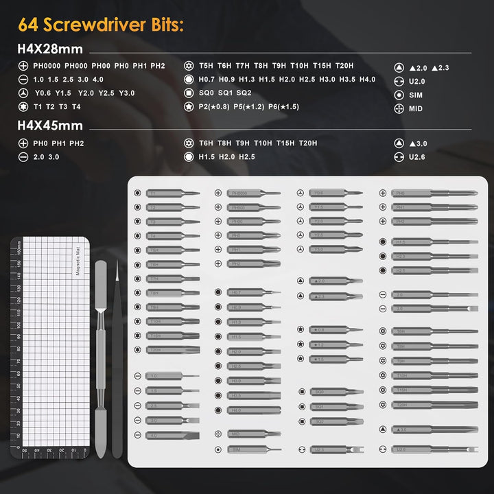 BowLift | ProFix 68-in-1 Electric Precision Screwdriver Set