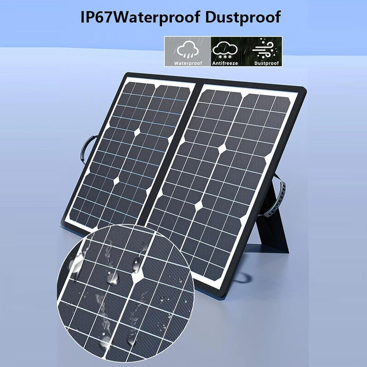 BowLift | SolaraX 1000W Foldable Solar Panel Kit – Portable Off-Grid Power with MPPT Charging