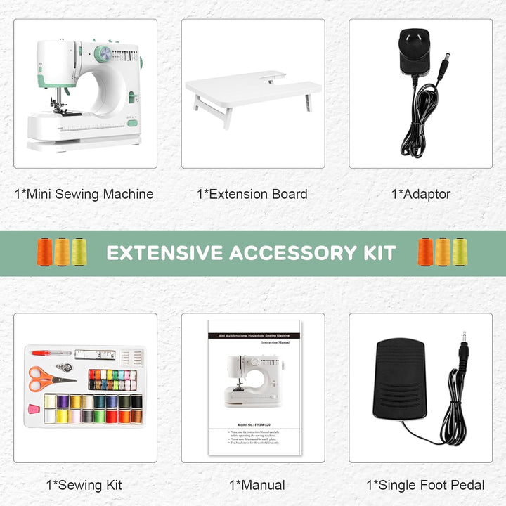 BowLift | Portable Sewing Machine with 12 Stitches & Extension Table – StitchPro