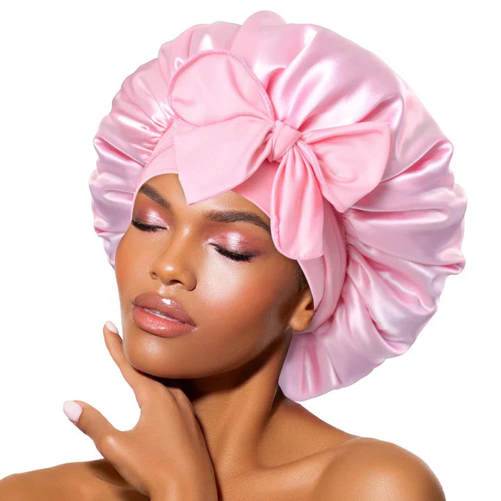BowLift | Satin Headband – Comfortable Sleep Cap for Women