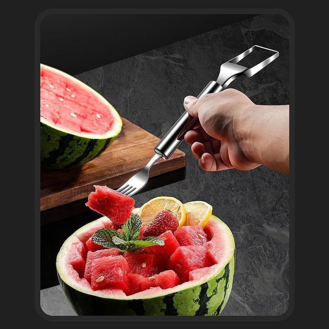 BowLift | Woyuosn 2-in-1 Stainless Steel Watermelon Fork Slicer
