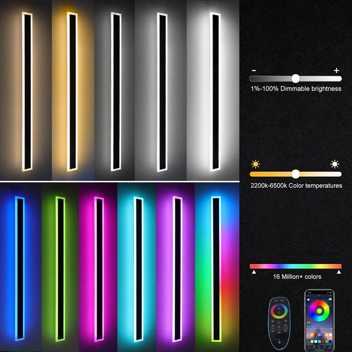 BowLift | Outdoor LED Wall Light Modern Dimmable Strip