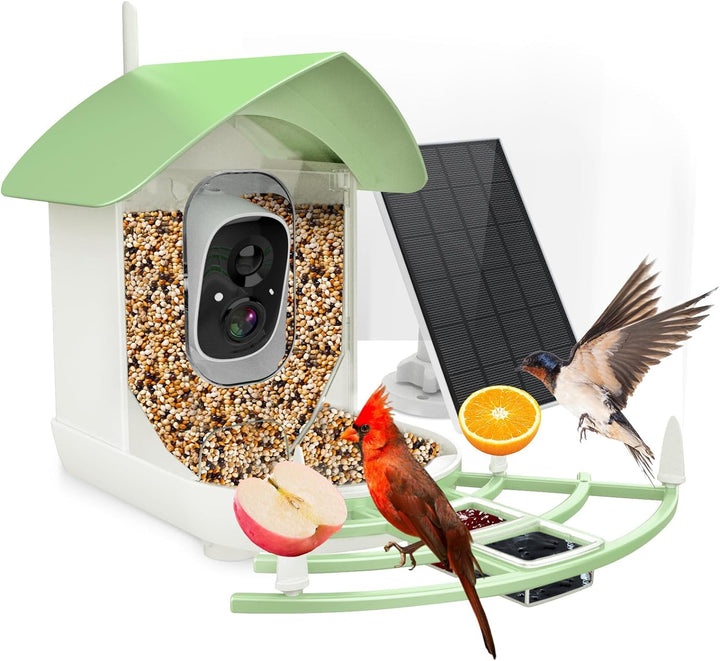 BowLift | Smart Bird Feeder Camera with AI Recognition & Night Vision