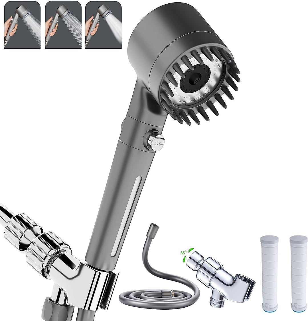 BowLift | PureStream Pro Shower Head with Handheld