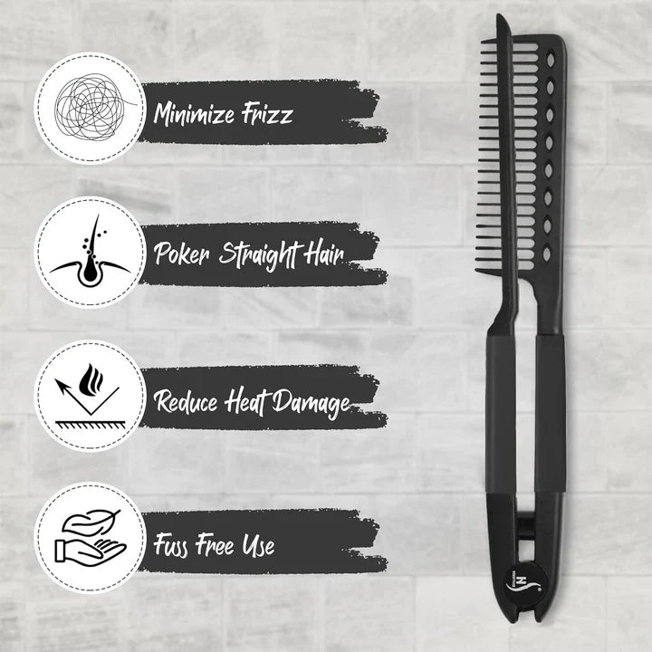 BowLift | Smoothing Brush – Warm Air Comb for Effortless Hair Styling