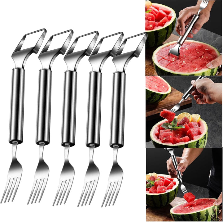 BowLift | Woyuosn 2-in-1 Stainless Steel Watermelon Fork Slicer