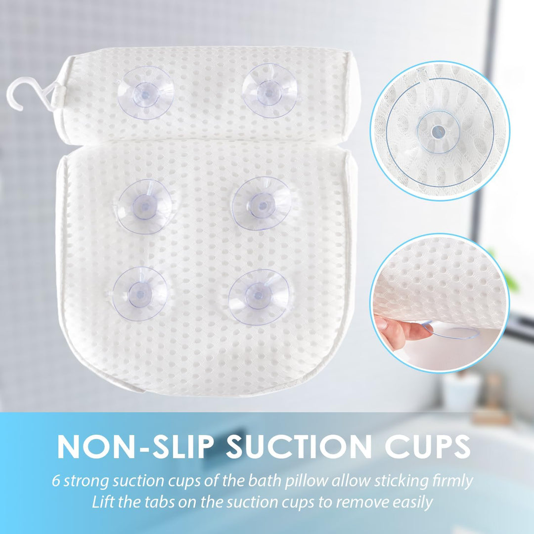 Bathtub Pillow - Enjoy Relaxed Bath Sessions Bowlift