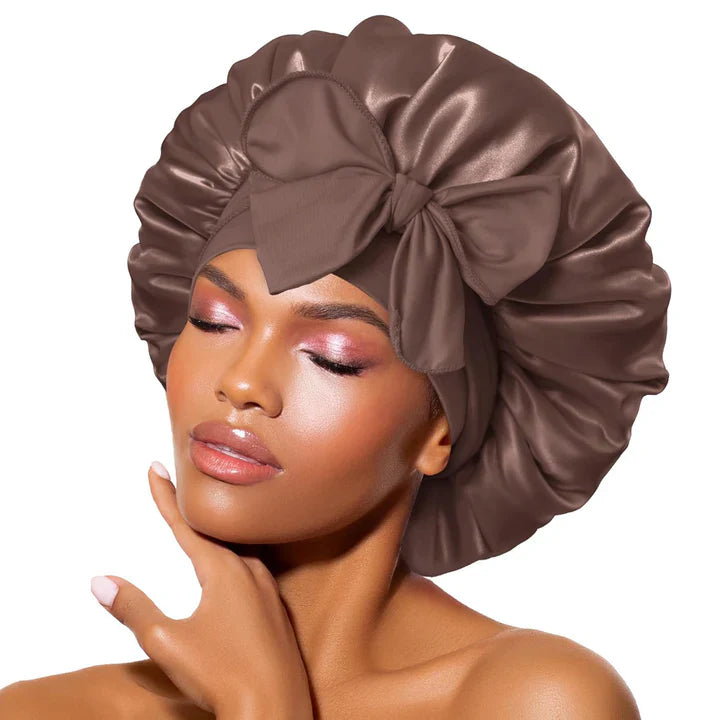 BowLift | Satin Headband – Comfortable Sleep Cap for Women