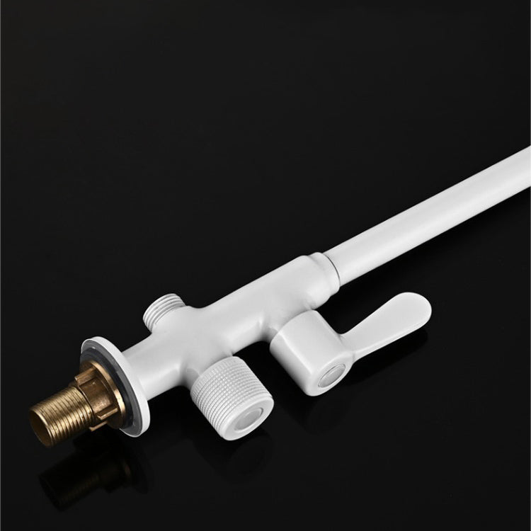 BowLift | Single Cold Water Valve Uniform Color High Arc Deck Mounted Bathtub Faucet
