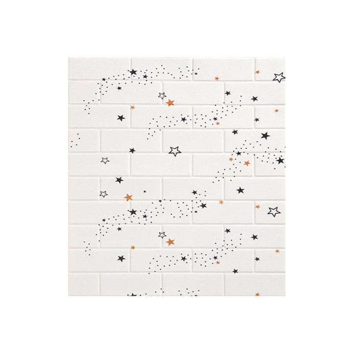 BowLift | XPE Foam Wall Cladding Star Pattern Square Waterproof Wall Cladding for the Living Room