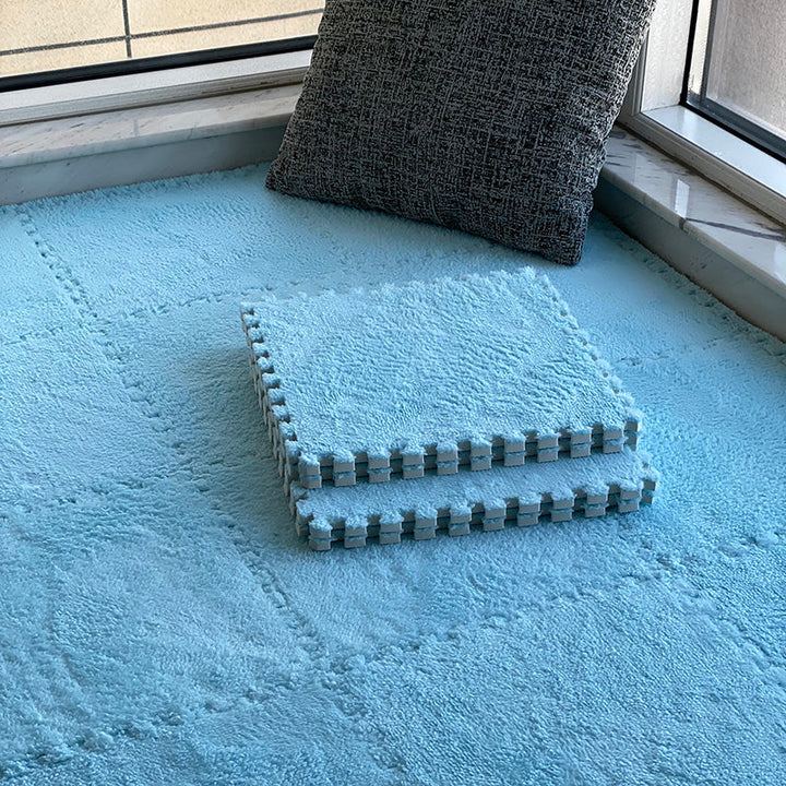 Modular Carpet Tiles with Level-Loop Surface, 12 or 24 Inches