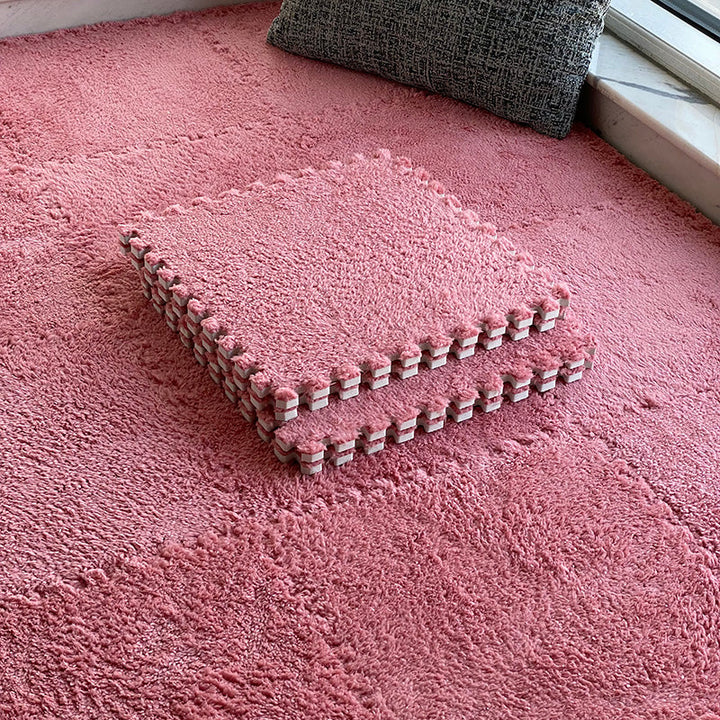 Modular Carpet Tiles with Level-Loop Surface, 12 or 24 Inches