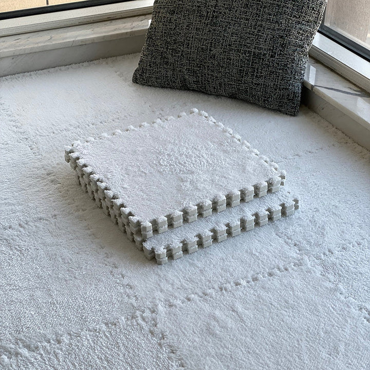 Modular Carpet Tiles with Level-Loop Surface, 12 or 24 Inches