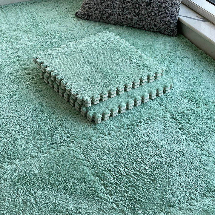 Modular Carpet Tiles with Level-Loop Surface, 12 or 24 Inches