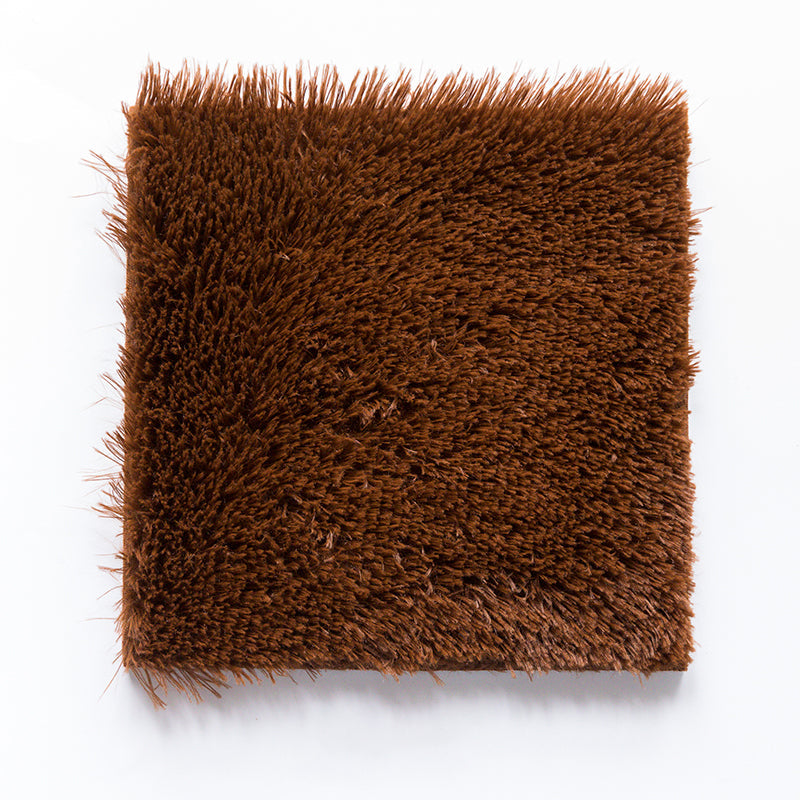 BowLift | Bedroom Carpet Tiles Solid Square Shag Stain Resistant Carpet Tiles