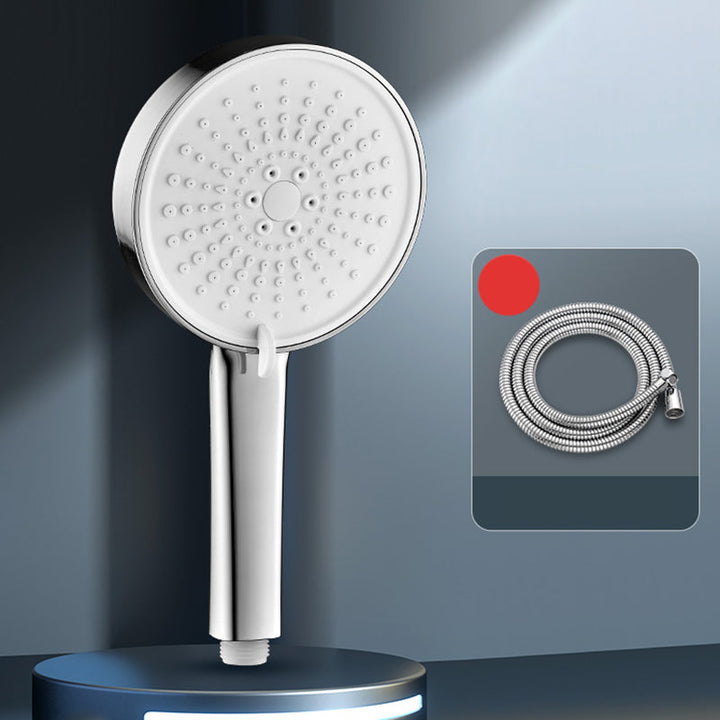BowLift | Modern Spray Head Round Handheld Water Filtration Showerhead Self-Cleaning