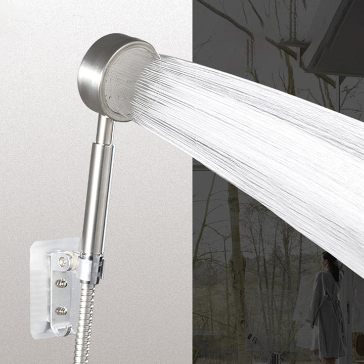 BowLift | Modern Showerhead Round Handheld Water Filtration Showerhead