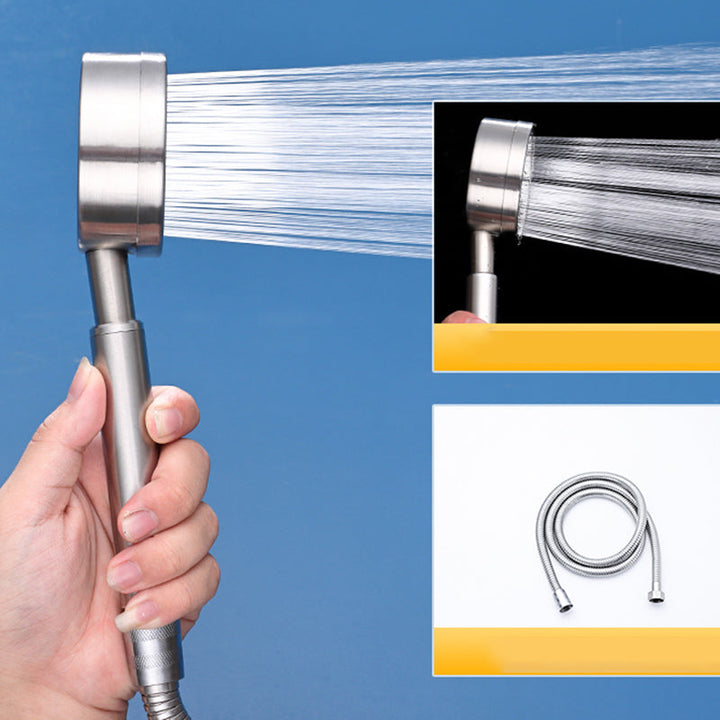 BowLift | Modern Showerhead Round Handheld Water Filtration Showerhead