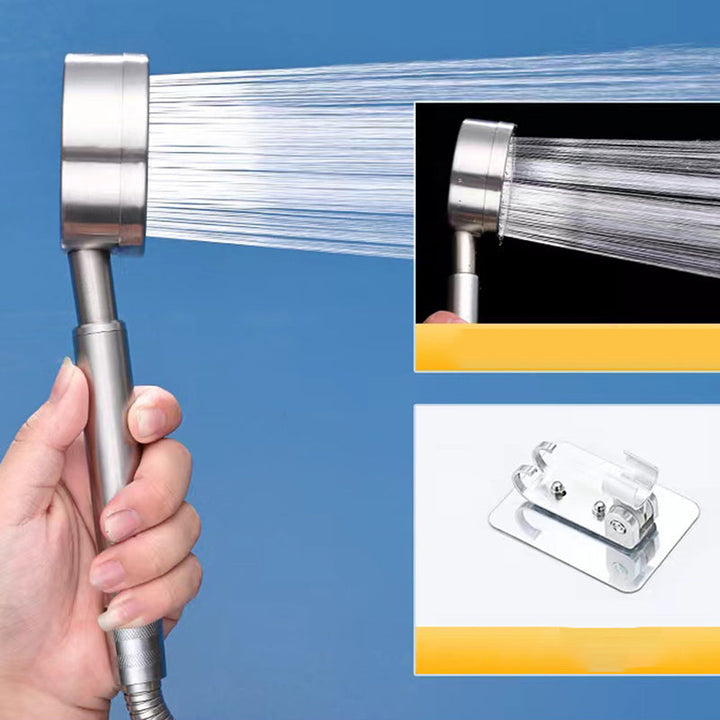 BowLift | Modern Showerhead Round Handheld Water Filtration Showerhead