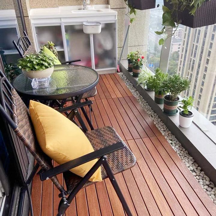 BowLift | Outdoor Patio Water-Repellant Composite Wood Click Decking Board