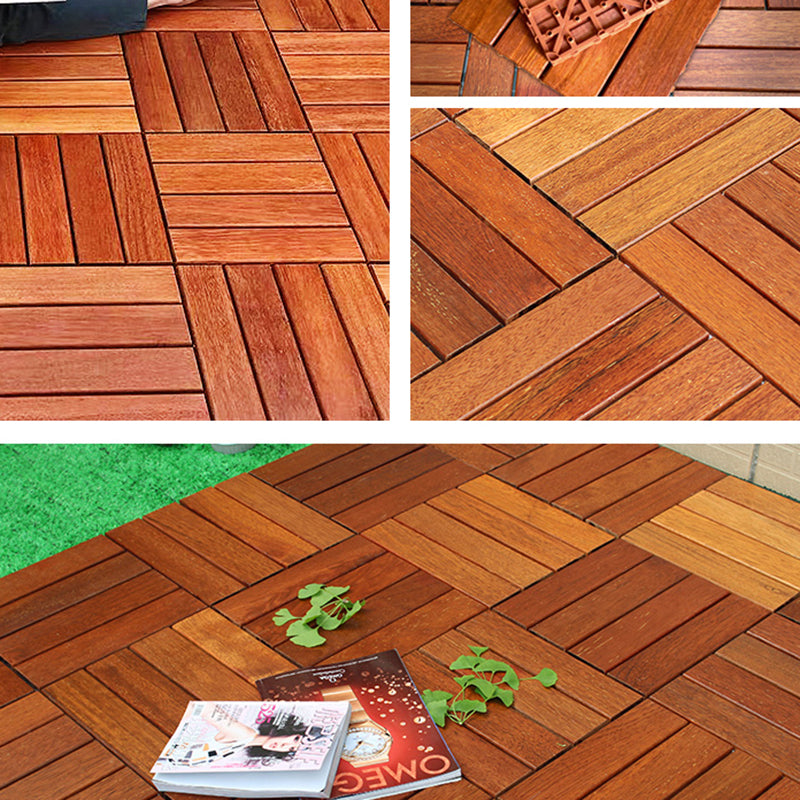 BowLift | Outdoor Patio Water-Repellant Composite Wood Click Decking Board
