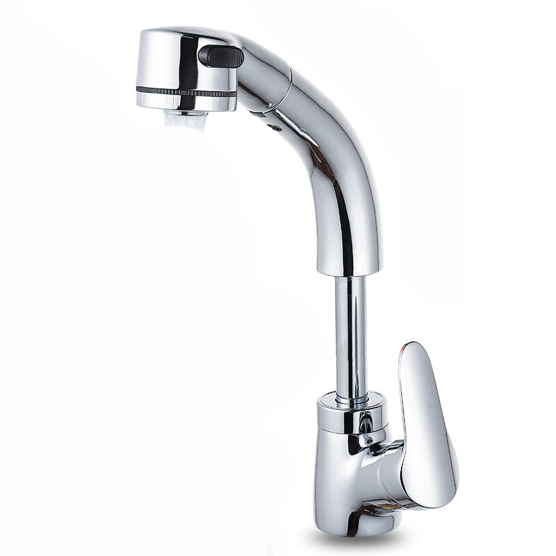 BowLift | Modern Simple Vessel Sink Faucet High Arc Bathroom Sink Faucet