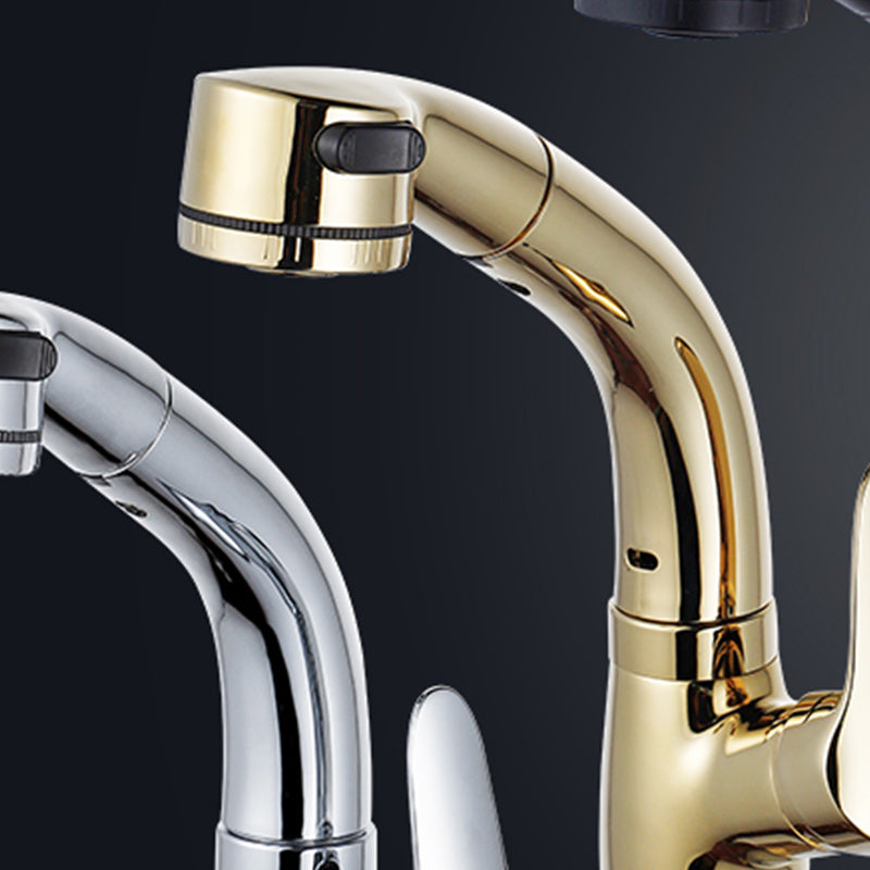 BowLift | Modern Simple Vessel Sink Faucet High Arc Bathroom Sink Faucet