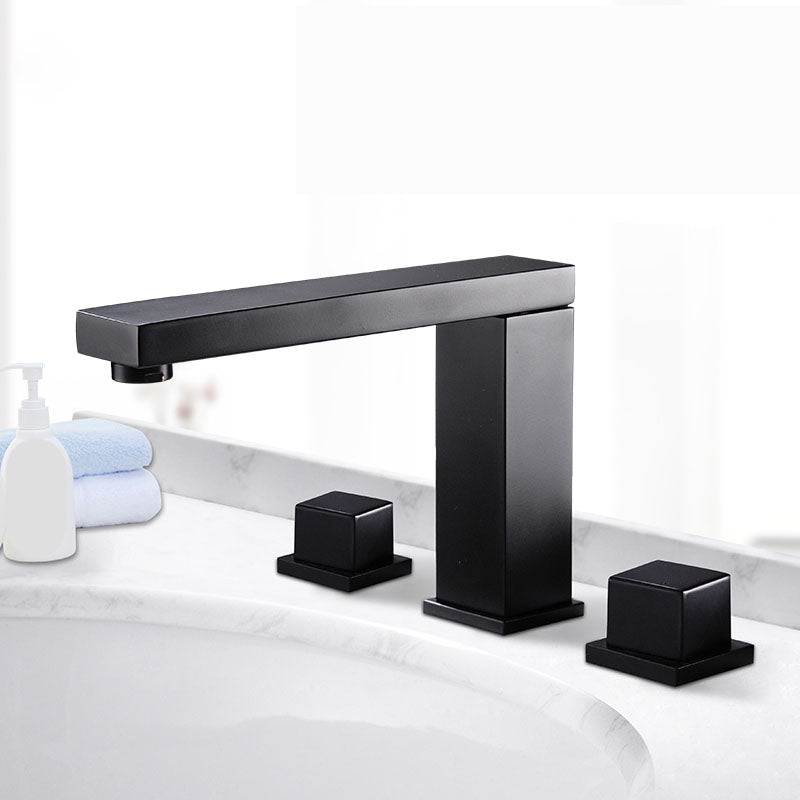 BowLift | Traditional Roman Bathtub Faucet Set Copper Fixed Deck Mount with Handles