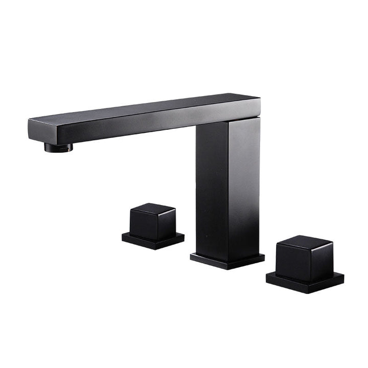 BowLift | Traditional Roman Bathtub Faucet Set Copper Fixed Deck Mount with Handles