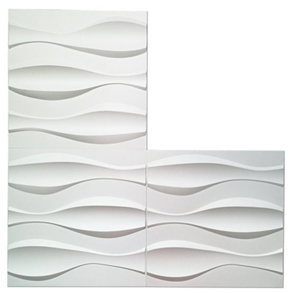 BowLift | Modern Wall Cladding 3D Print Waterproof Peel and Stick Wall Panel