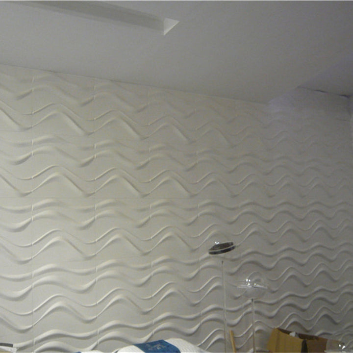 BowLift | Modern Wall Cladding 3D Print Waterproof Peel and Stick Wall Panel