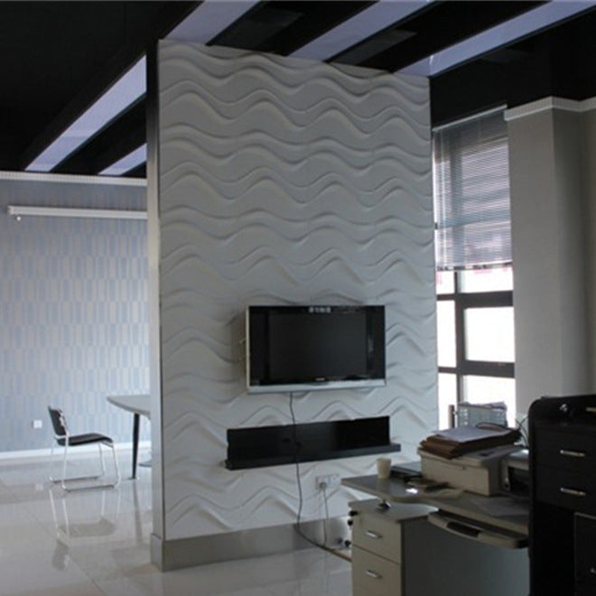 BowLift | Modern Wall Cladding 3D Print Waterproof Peel and Stick Wall Panel