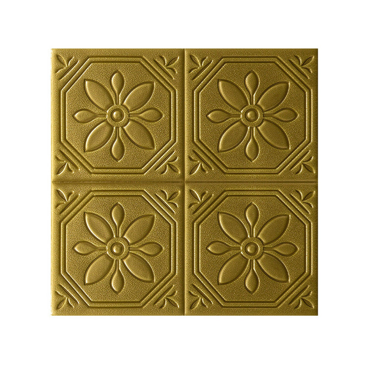 BowLift | Modern Wall Panel Floral 3D Print Peel and Stick Waterproof Wall Panels