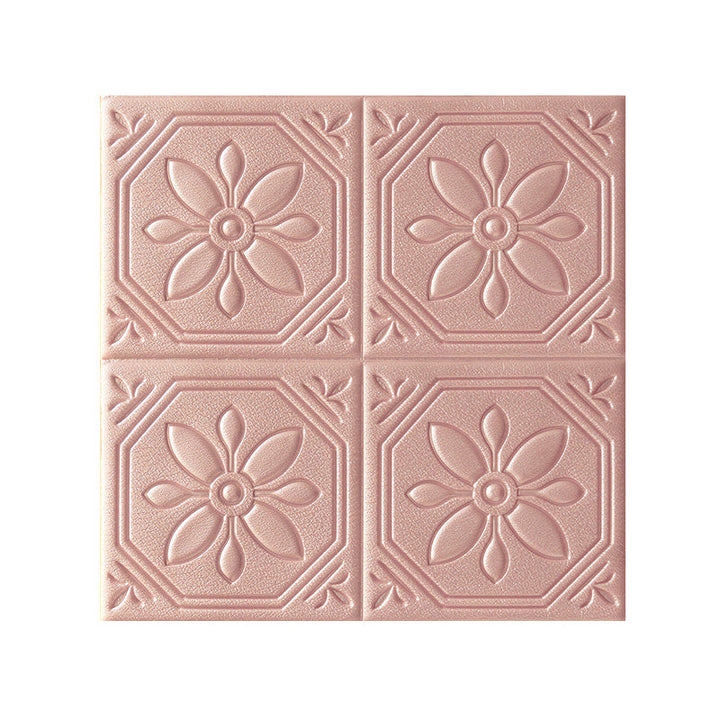 BowLift | Modern Wall Panel Floral 3D Print Peel and Stick Waterproof Wall Panels