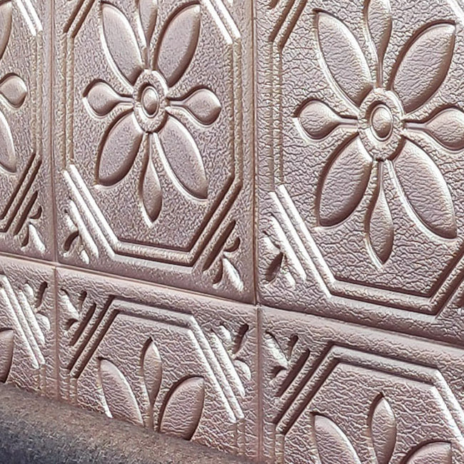 BowLift | Modern Wall Panel Floral 3D Print Peel and Stick Waterproof Wall Panels