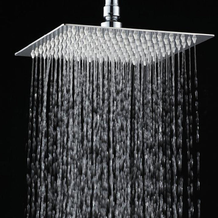 BowLift | Large Shower Head 304 Stainless Steel Standard Spray Pattern Fixed Shower Head