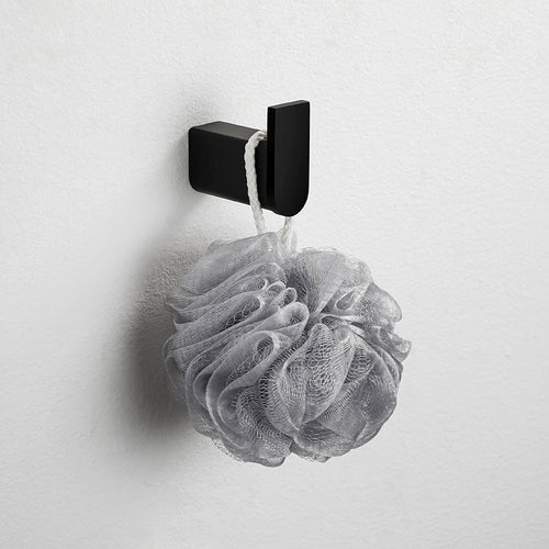 BowLift | Contemporary bathroom accessory single piece or in set made of black metal