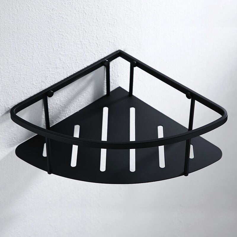 BowLift | Contemporary bathroom accessory single piece or in set made of black metal