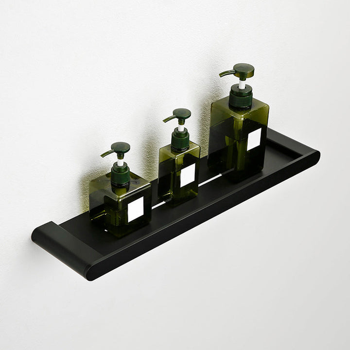 BowLift | Contemporary bathroom accessory single item or in set made of black metal