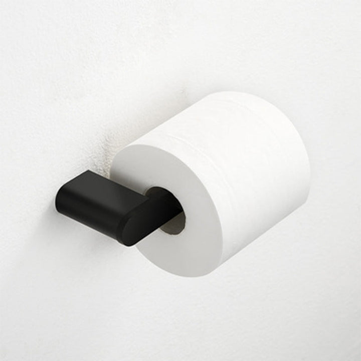 BowLift | Contemporary bathroom accessory single item or in set made of black metal