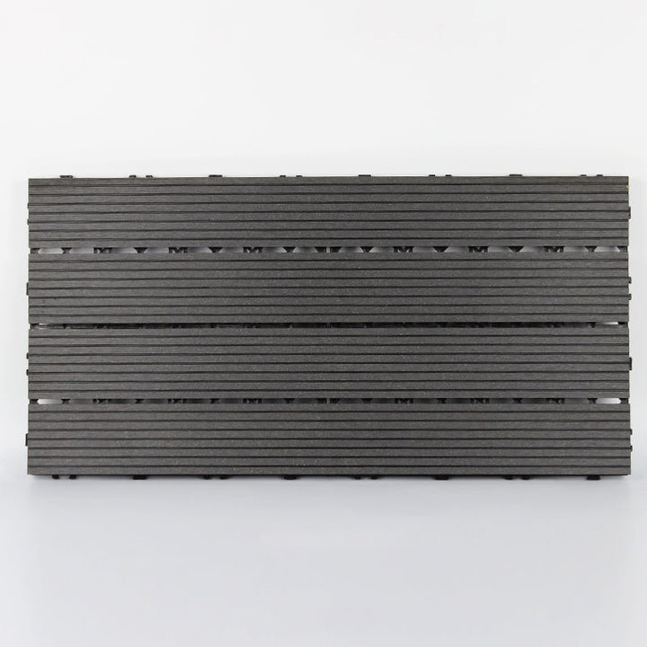 BowLift | 12" X 24" Deck/Pavement Floor Tiles 4-Slat Decking Tiles