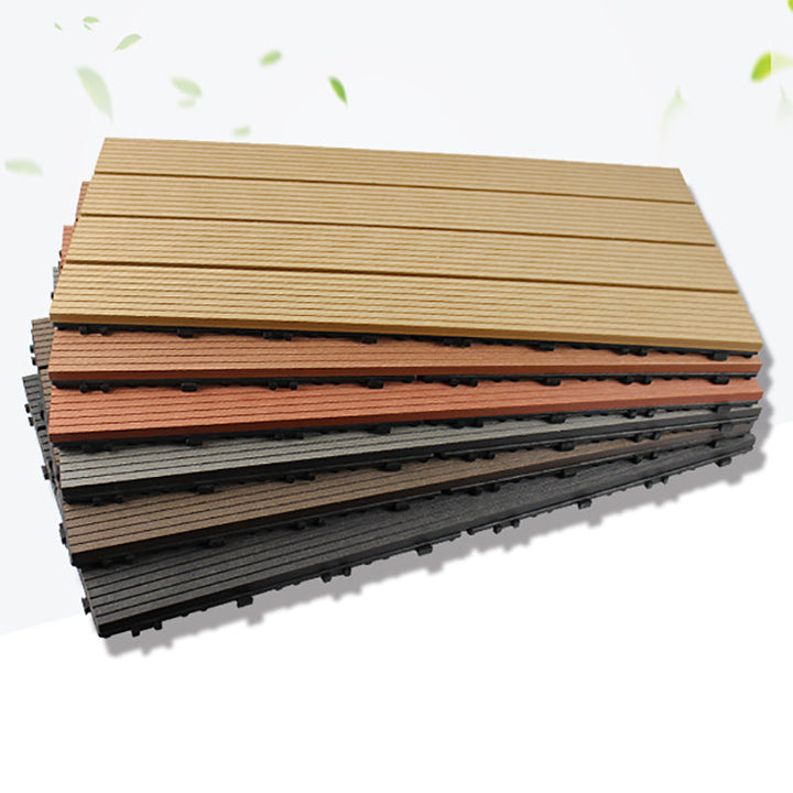 BowLift | 12" X 24" Deck/Pavement Floor Tiles 4-Slat Decking Tiles