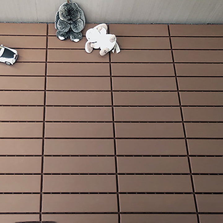 BowLift | 4-Slat 12" X 12" PVC Floor Tiles Connection Installation Floor Tiles