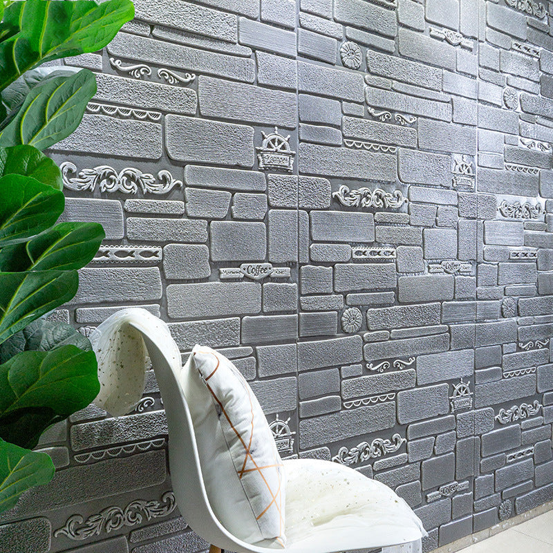 BowLift | Modern Wall Covering Peel and Stick Brick 3D Print Waterproof Wall Panel