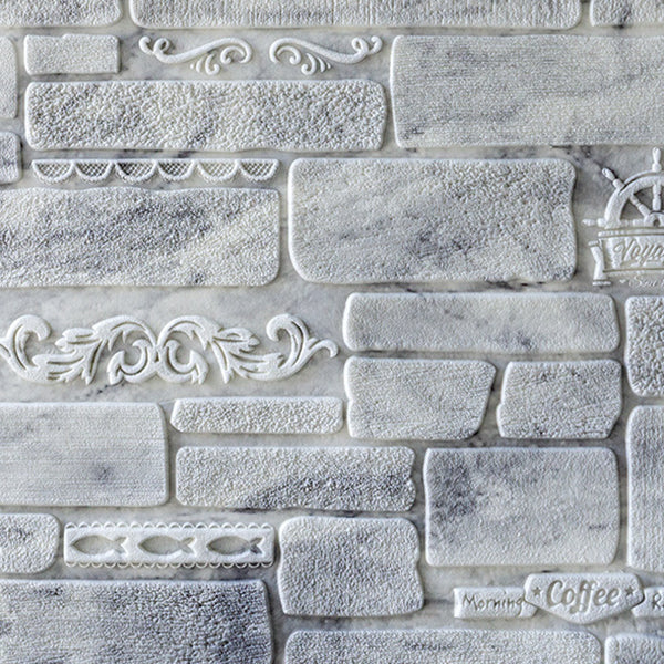 BowLift | Modern Wall Covering Peel and Stick Brick 3D Print Waterproof Wall Panel