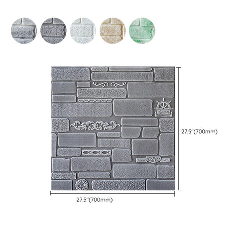 BowLift | Modern Wall Covering Peel and Stick Brick 3D Print Waterproof Wall Panel