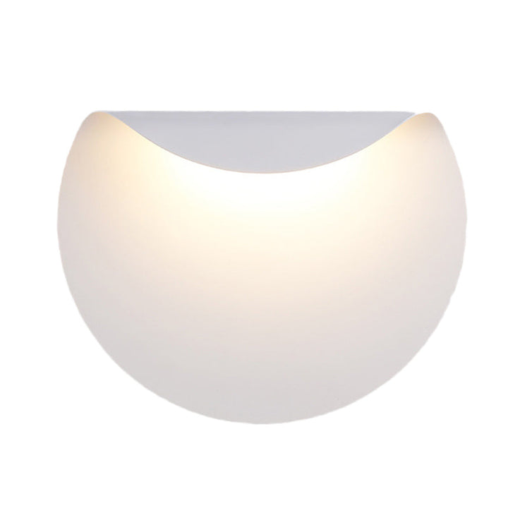 BowLift | Bend Panel Wall Lamp Lighting Simple Aluminium LED White Wall-Mounted Light in Warm/White Light for Living Room