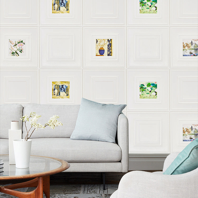 BowLift | Modern Wall Panel Cartoon Print Peel and Stick Waterproof Wall Panel