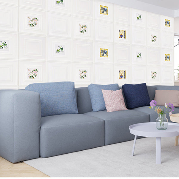 BowLift | Modern Wall Panel Cartoon Print Peel and Stick Waterproof Wall Panel